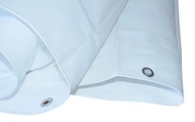 Immagine prodotto di Vela bianca in polietilene, 260 g/m², dimensioni 4 x 8 metri