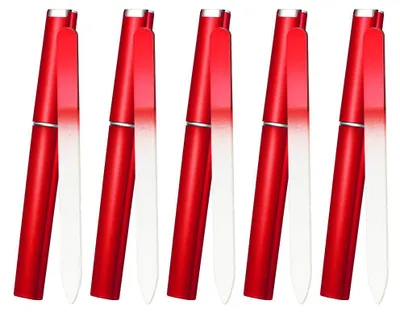 Produktbild von Glasnagelfeile, doppelseitige Nagelfeile, Nagelfeilen-Set