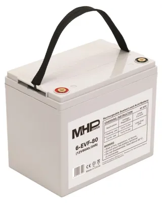 Obrázok produktu pre MHPower 6-EVF-80 trakčná gélová batéria 12V/80Ah, svorka T1 - M6, hlboký cyklus; 6-EVF-80