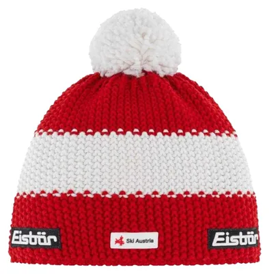 Immagine prodotto di Eisbar - Berretto con pompon PP9638 (taglia unica) (bianco/rosso)