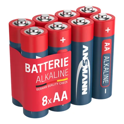 Zdjęcie produktu dla Ansmann 5015280, Jednorazowa bateria, Alkaliczny, Czarny, Szary, 14,5 mm, 14,5 mm, 50,5 mm
