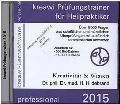 Produktbild von kreawi Prüfungstrainer Heilpraktiker für Psychotherapie 2015