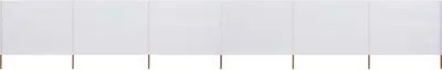 Produktbild von 6-teiliges Windschutzgewebe 800 x 120 cm Sandweiß , Markisen Design 2024