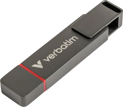 Produktbild von Verbatim Dual QuickStick USB-C & USB-A Speicher mit SSD-Speed 1 TB