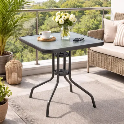 Bistrotisch 60x60cm anthrazit