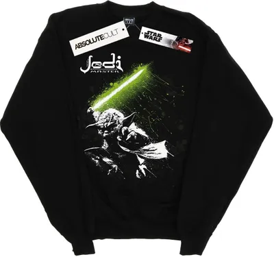 Produktbild von Star Wars - "Jedi Master" Sweatshirt für Herren BI45966 (S) (Schwarz)