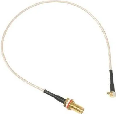 Obrázok produktu pre Kábel s konektormi MMCX a RP-SMA, dĺžka 260 mm, pre BaseBox WLAN