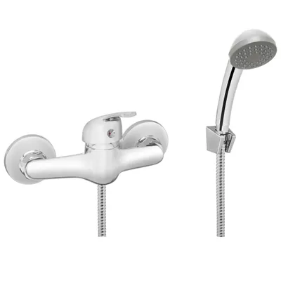 Immagine prodotto di Miscelatore doccia Invena con set doccia Mitris cromo