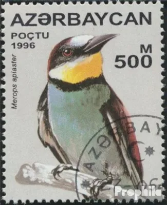 Produktbild von Briefmarken Aserbaidschan 1996 Mi 319 (kompl.Ausg.) gestempelt Vögel