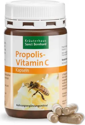 Produktbild von Sanct Bernhard Propolis-Vitamin C - 90 Kapseln