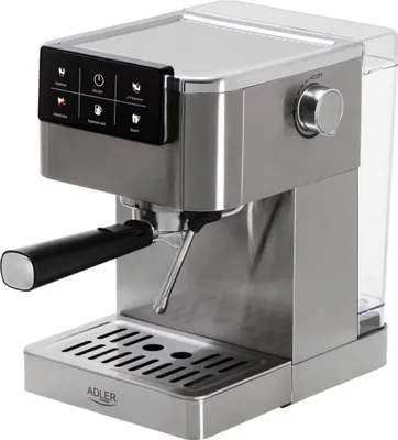 Immagine prodotto di Adler AD 4390 Macchina per caffè espresso manuale 1,5 l 20 bar Thermoblock PID Montalatte manuale 1350 W Argento