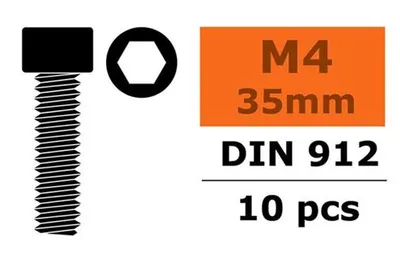 Immagine prodotto di G-Force RC, vite M4x35, lunghezza 3,5 cm