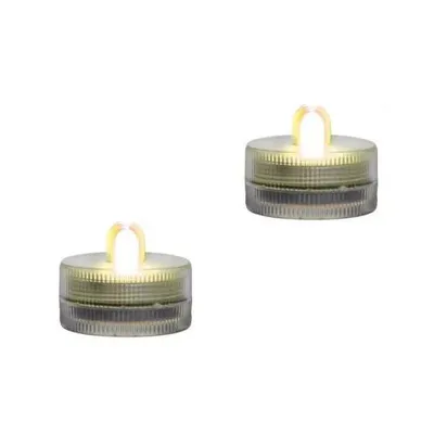 Obrázok produktu pre 2 podmorské LED sviečky, teplá biela farba