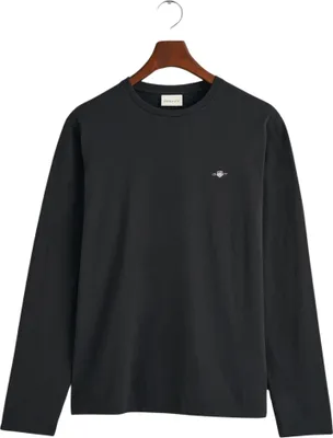 Produktbild von GANT Regular Shield Langarm-T-Shirt, Schwarz L