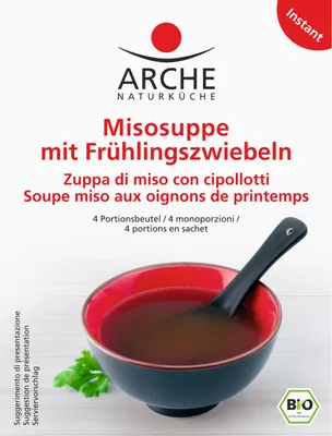 Produktbild von Misosuppe Instant - Portionsbeutel 4x10g