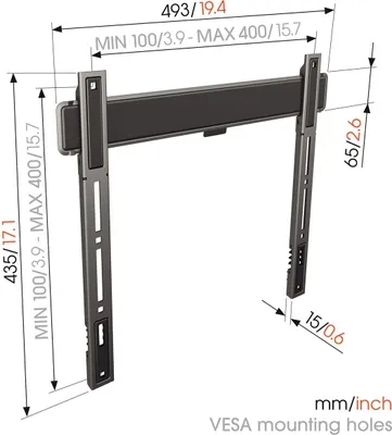 Image de Vogel's Support Mural Tvm5405 - Vogel's