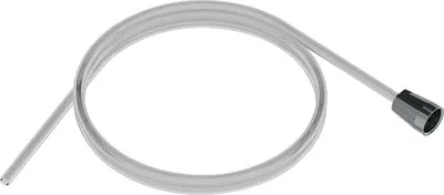 Produktbild von Delabie Flex.Schlauch transparent L.1,60 für Auszugbrause