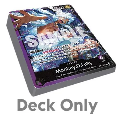 Produktbild von One Piece Starter Deck: Purple Black Monkey.D.Luffy Deck Pack