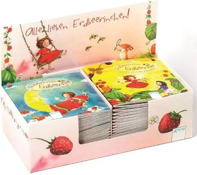 Produktbild von Box Erdbeerinchen Erdbeerfee Mini 40 Exemplare