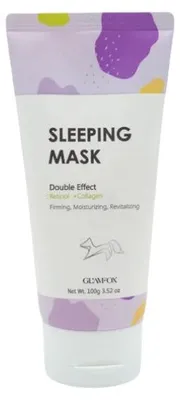 Obrázok produktu pre Glamfox, Doppeleffekt, spevňujúci a hydratačný, nočný krém, pleťová maska, 100 ml