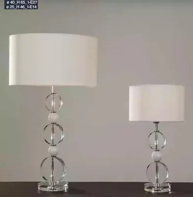 Obrázok produktu pre Stolná lampa luster krištáľový moderný dizajn stolová lampa