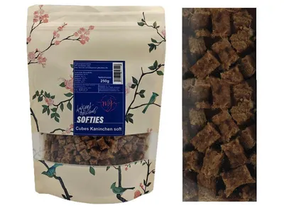 Produktbild von mÿ Cubes Kaninchen soft 250g my Leckerli für Hunde und Katzen