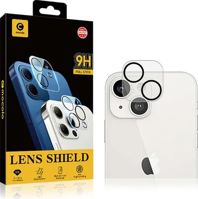 Produktbild von Glas für die Kamera Mocolo Lens Shield für iPhone 14, transparent