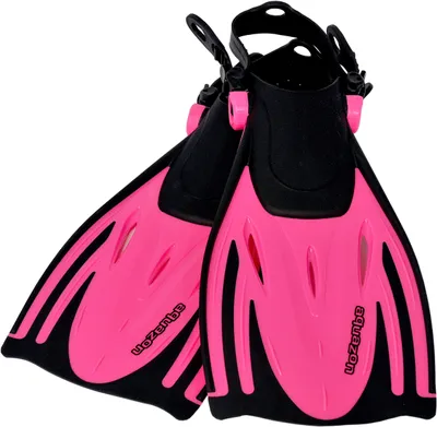 Produktbild von AQUAZON ALICANTE Verstellbare Flossen, Schnorchelflossen, Taucherflossen, Schwimmflossen für Kinder und Erwachsene zum Schnorcheln, Schwimmen, Farbe:pink, Größe:32/37
