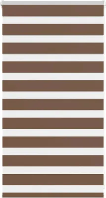 Produktbild von Möbel Zebrarollo Braun 75x100 cm Stoffbreite 70,9 cm Polyester - Rollos 4014308