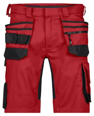 Produktbild von Dassy Stretch-Arbeitsshorts Trix Next 250114 PESCORE41 Gr. 67 rot/schwarz