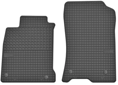 Obrázek produktu pro Přední gumové vaničkové autokoberce pro: Renault Laguna III 2007-2015 (liftback/kombi) – 2 ks, černá, na míru