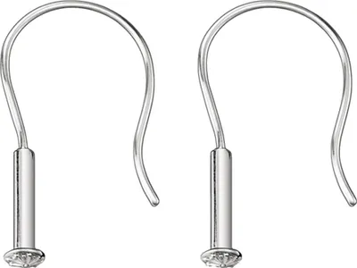 Produktbild von Thomas Sabo KH0001-001-12 Ohrringe für Beads Silber