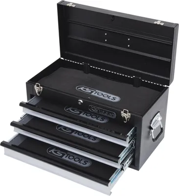Produktbild von KS TOOLS Werkzeugkasten 801.0003 260,0mm 302,0mm Stahlblech 12270g