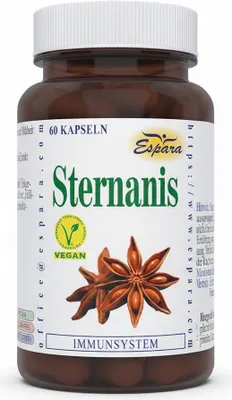 Produktbild von Espara Sternanis Kapseln für das Immunsystem, 60 St. Kapseln