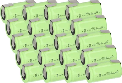 Obrázok produktu pre 20x monobatéria XCell Flattop Ni-MH 1,2 V 9000 mAh D so značkou U-solder