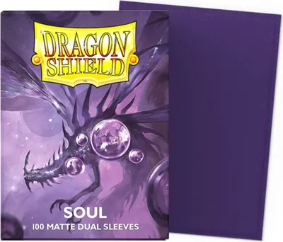Image de 100 pochettes de protection Dragon Shield, double épaisseur et finition mate