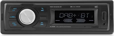 Produktbild von Caliber Autoradio mit Bluetooth, USB, DAB+ und UKW-Radio - 1 DIN - 4 x 55W Leistung - inklusive Mikrofon (RMD034DAB-BT)