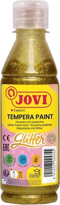 Produktbild von JOVI Flüssige Glitzer-Tempera-Farbe 250 ml - Gold