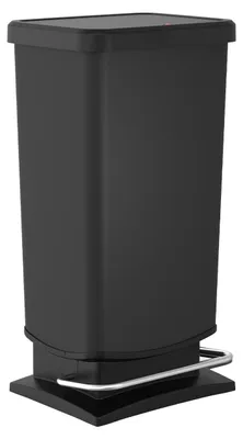 Produktbild von Rotho Abfalleimer 40 L Paso - Treteimer Geruchsdicht - Abfallbehälter 35,3 x 29,5 x 67,6 cm - Mülleimer mit Softclose - Mülleimer mit Metallpedal