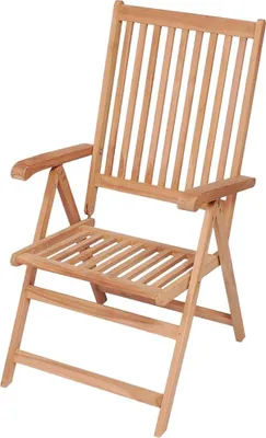 Produktbild von vidaXL Verstellbare Gartenstühle 2 Stk. Massivholz Teak