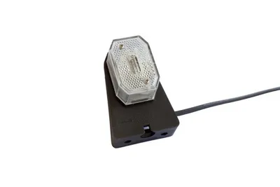 Obrázok produktu pre Obrysová lampa s držiakom na prívesy Aspöck Flexipoint biela 0,5M