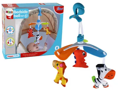 Produktbild von Leantoys Kinderkarussell, Tierclip, bunt