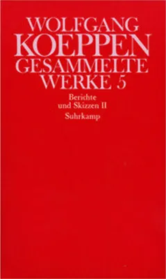 Produktbild von Koeppen, W: Ges. Werke 5