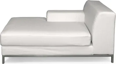 Produktbild von Dekoria Bezug für Kramfors Sofa Recamiere links, weiss, Bezug für Recamiere links Kramfors