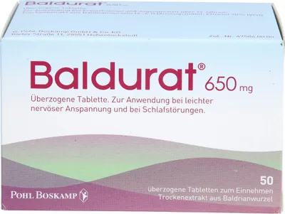 Produktbild von Baldurat Tabletten, 50 St. Tabletten