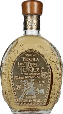 Produktbild von Los Tres Tonos REPOSADO Tequila 38% Vol. 0,7l