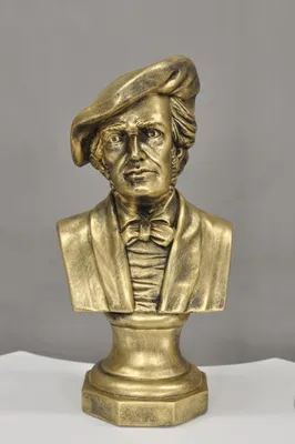 Produktbild von Design Büste Wagner Figur Statue Skulptur Figuren Dekoration Skulpturen Statuen