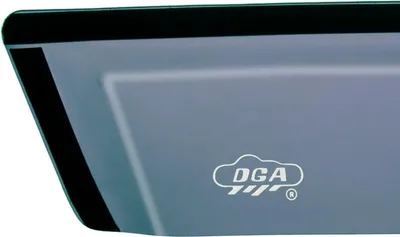Produktbild von DGA Windabweiser Regenabweiser Vorne passend für MERCEDES-BENZ C-Klasse Limousine (W204)