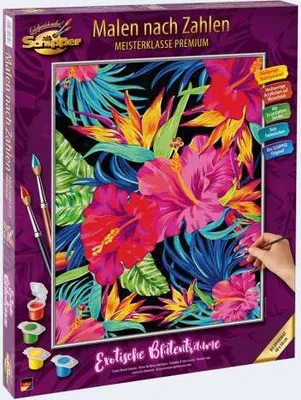 Produktbild von MnZ Exotische Blütenträume 40x50cm