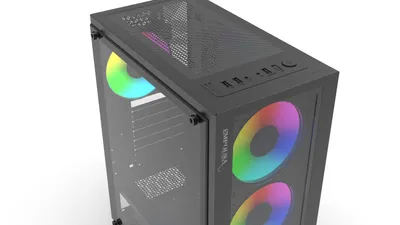 Obrázok produktu pre Inca EMG-15XN, Midi Tower, PC, Čierna, ATX, micro ATX, Mini-ATX, ABS, Kov, Hranie